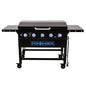 Even Embers Gas 5-Burner Griddle with Lid