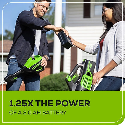 Greenworks 60V UltraPower 2.5Ah Lithium-Ion Battery