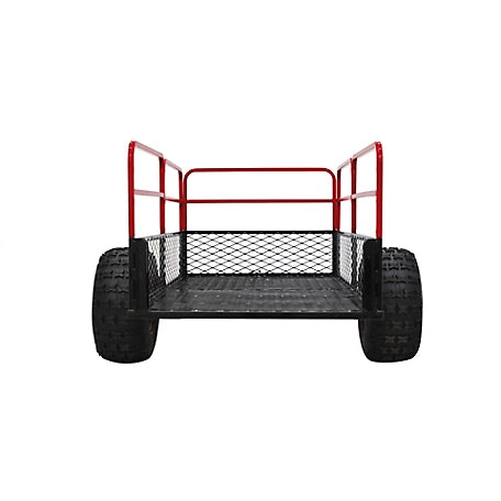 Yutrax 1,500 lb. Capacity Heavy-Duty Steel ATV Trailer