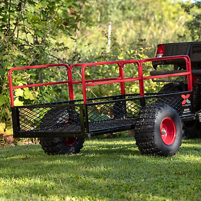 Yutrax 1,500 lb. Capacity Heavy-Duty Steel ATV Trailer