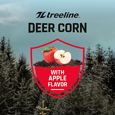 treeline Apple Flavor Deer Corn, 40 lb.