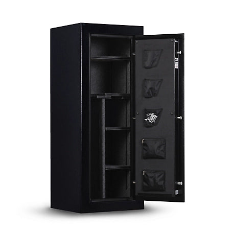 Winchester Safes 20 Long Gun, E-Lock, 30 Min. Fire Rating, Gun Safe, Black