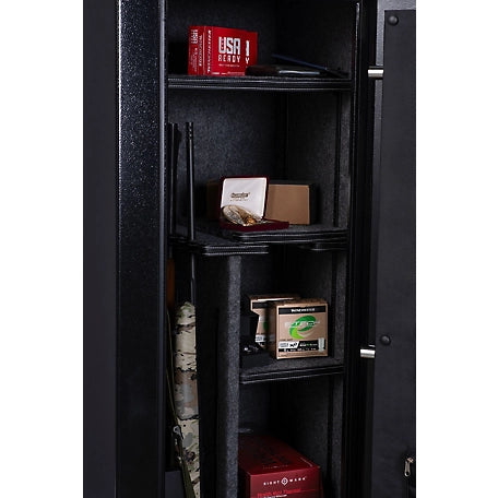 Winchester Safes 20 Long Gun, E-Lock, 30 Min. Fire Rating, Gun Safe, Black