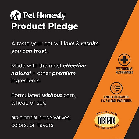 Pet Honesty Hip + Joint Health Chicken Flavor Soft Chews Dog Supplements