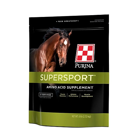 Purina Supersport Amino Acid Horse Supplement, 6 lb. bag