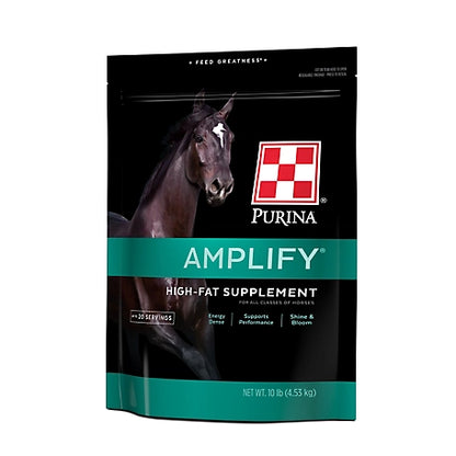 Purina Amplify High-Fat Horse Supplement, 10 lb. Bag