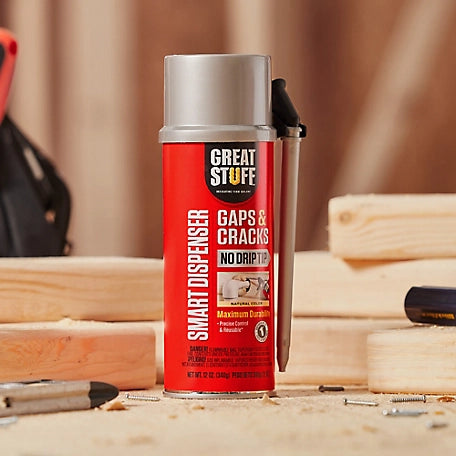 GREAT STUFF Smart Dispenser Gaps and Cracks Insulating Foam Sealant, 12 oz.