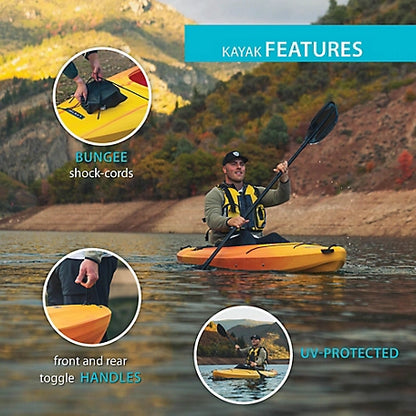 Lifetime Cruze 10 Ft. Sit-Inside Kayak, Sunset Fusion