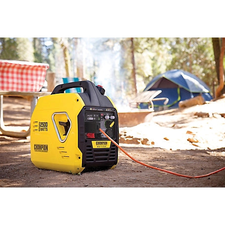 Champion Power Equipment 2500-Watt Ultralight Portable Inverter Generator with CO Shield