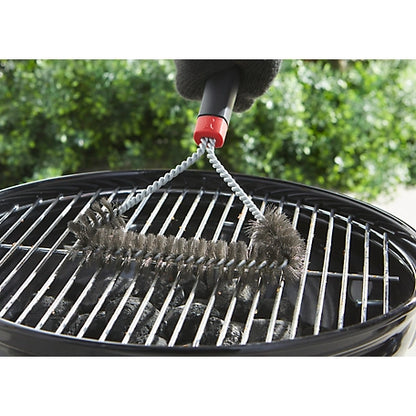 Weber Three-Sided Grill Brush, 12 in