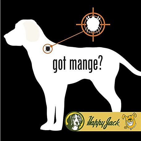 Happy Jack Mange Medicine for Dogs, 8 oz.