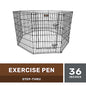 Retriever 36 in. Step-Thru Exercise Pen for Dogs