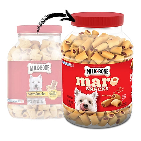 Milk-Bone MaroSnacks Beef Flavor Dog Treats, 40 oz.