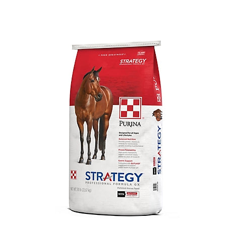 Purina Strategy Professional Formula GX Horse Feed, 50 lb. Bag