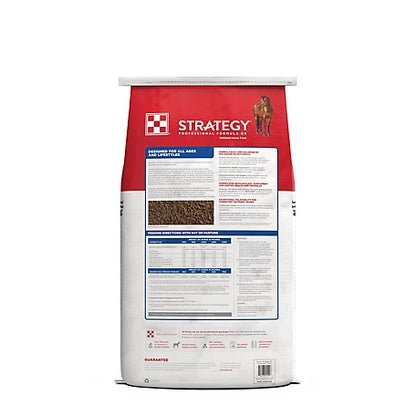 Purina Strategy Professional Formula GX Horse Feed, 50 lb. Bag