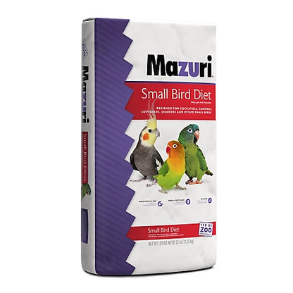 Mazuri Small Bird Food, 25 lb. Bag