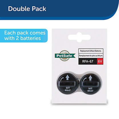 PetSafe 6V Replacement Dog Collar Batteries, 2 pk.