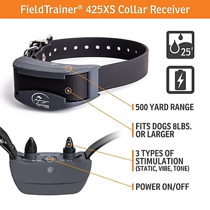 SportDOG FieldTrainer SD 425 X-Series Remote Dog Training Collar, 500 yd. Range