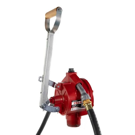 Fill-Rite Piston Hand-Operated Fuel Transfer Pump with Nozzle Spout