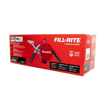 Fill-Rite Piston Hand-Operated Fuel Transfer Pump with Nozzle Spout