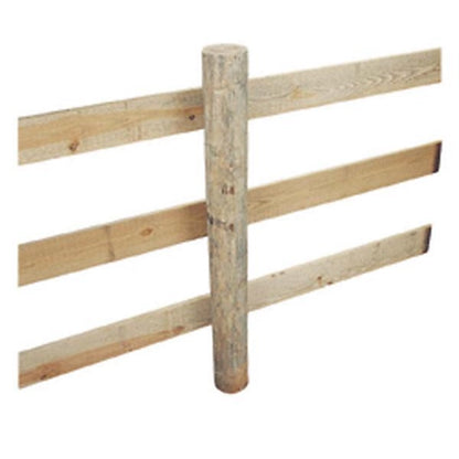 8 ft. x 5 in. Treated Wood Fence Post