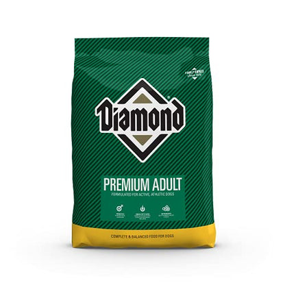 Diamond Premium Complete And Balanced Dry Dog Food For A Working Or Show Dog 40Lb