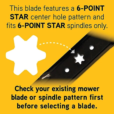 Cub Cadet 46 in. Deck High-Lift Lawn Mower Blade Set for Cub Cadet Mowers, 2-Pack, 490-110-C131