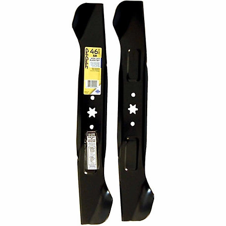 Cub Cadet 46 in. Deck High-Lift Lawn Mower Blade Set for Cub Cadet Mowers, 2-Pack, 490-110-C131