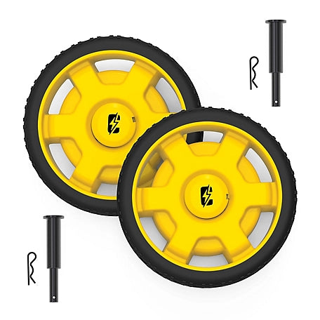 Champion Power Equipment Generator Wheel Kit with Folding Handle & Never-Flat Tires for 2,800 to 4,750 Watt Champion Generators