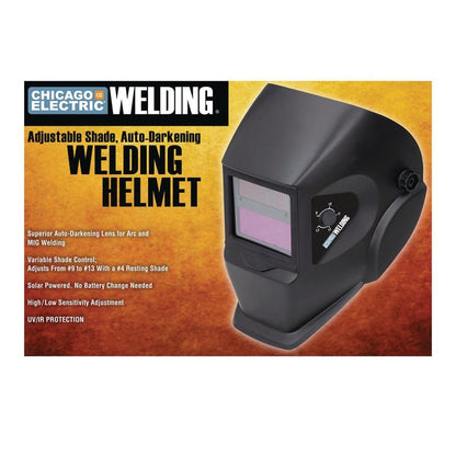 CHICAGO ELECTRIC Standard Auto-Darkening Welding Helmet