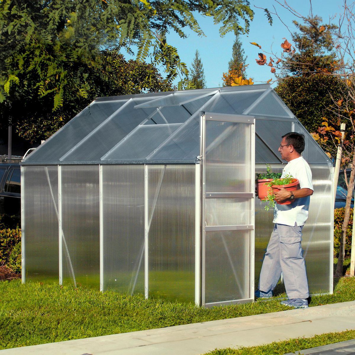 ONE STOP GARDENS 6 ft. x 8 ft. Greenhouse