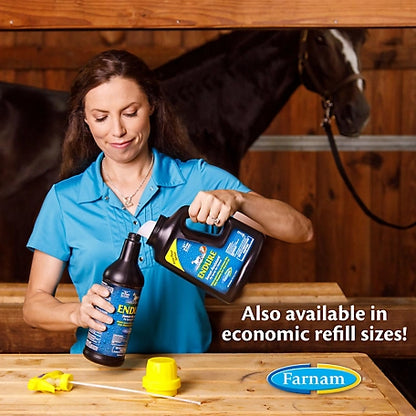 Farnam Endure Sweat-Resistant Fly Spray for Horses, 1 qt.