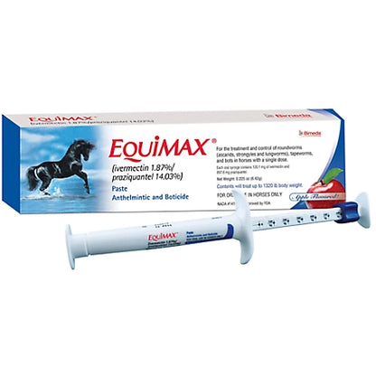 Equimax Ivermectin/Praziquantel Horse Paste