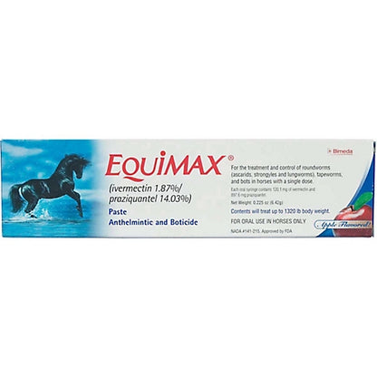 Equimax Ivermectin/Praziquantel Horse Paste