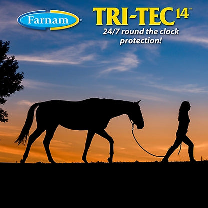 Farnam Tri-Tec 14 Fly Repellent for Horses, 1 gal.