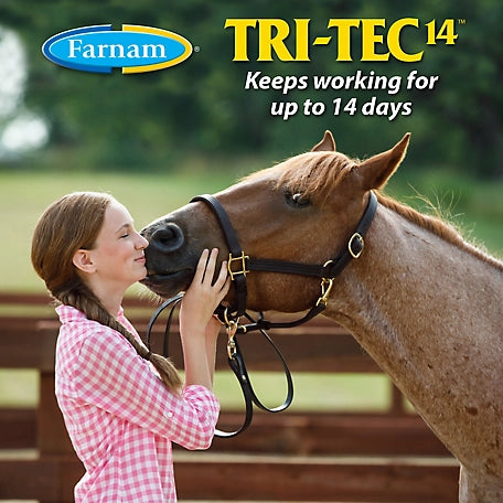 Farnam Tri-Tec 14 Fly Repellent for Horses, 1 gal.