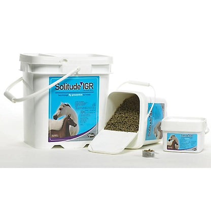 Zoetis SOLITUDE IGR Feed-Through Fly Control for Horses, 6 lb.