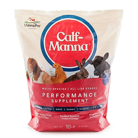 Manna Pro Calf-Manna Livestock Supplement, 10 lb.