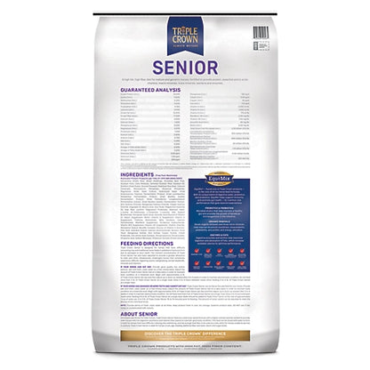 Triple Crown Senior Textured Horse Feed, 50 lb. Bag