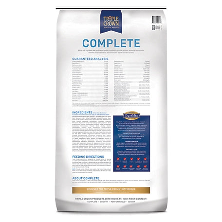 Triple Crown Complete Textured Horse Feed, 50 lb. Bag