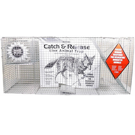 Countyline 1-Door Catch and Release Live Animal Trap, 58 in. x 17 in. x 26 in.