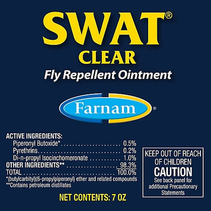 Farnam Swat Clear Horse Fly Repellent Ointment