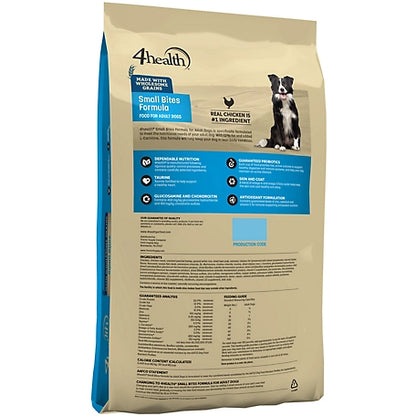 4health with Wholesome Grains Small Bites Adult Chicken Formula Dry Dog Food