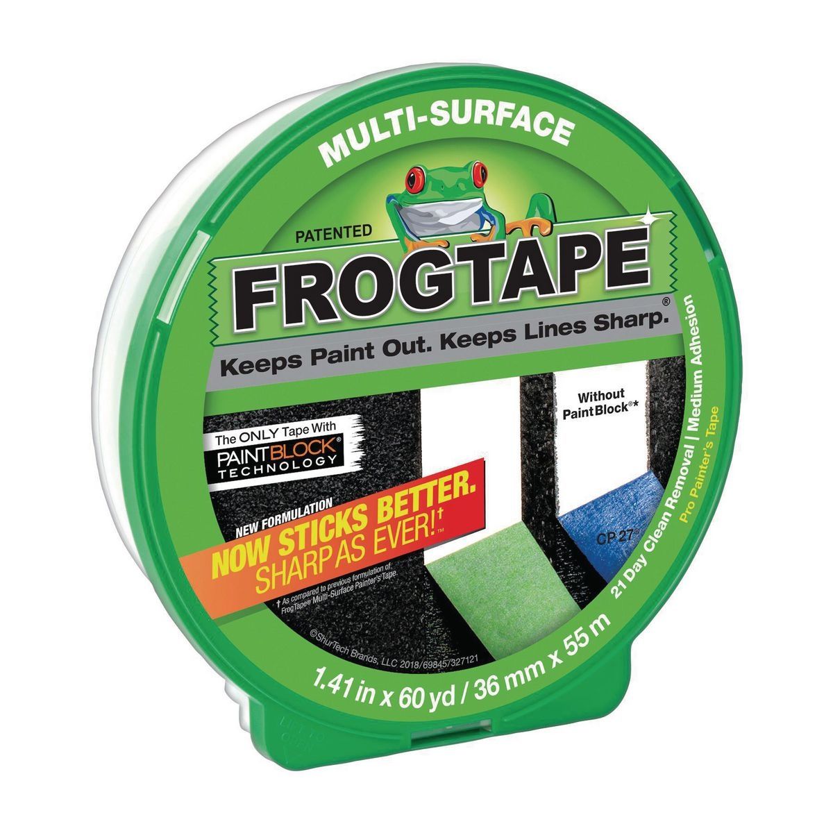 FROGTAPE 60 Yd. x 1.41 In. Multisurface Painting Tape