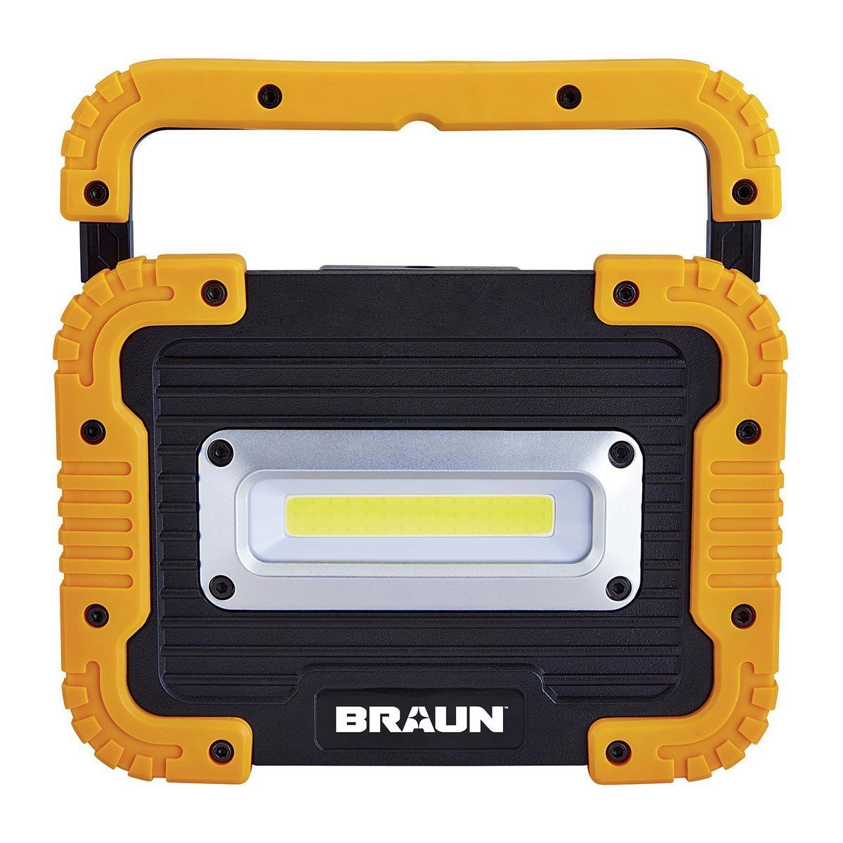 BRAUN 1250 Lumen LED Rechargeable Battery Bank Work Light