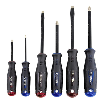 QUINN Diamond Tip Screwdrivers, 6-Piece