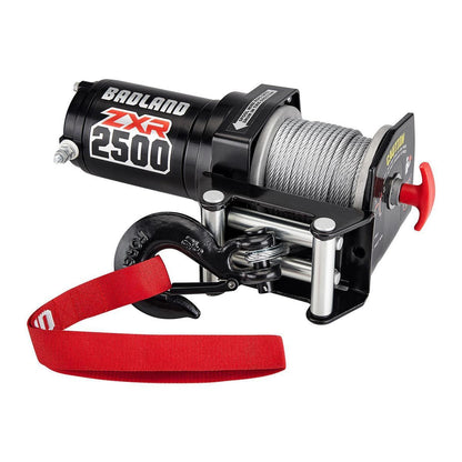 BADLAND ZXR 2500 lb. ATV/Utility Winch with Wire Rope and Wireless Remote Control