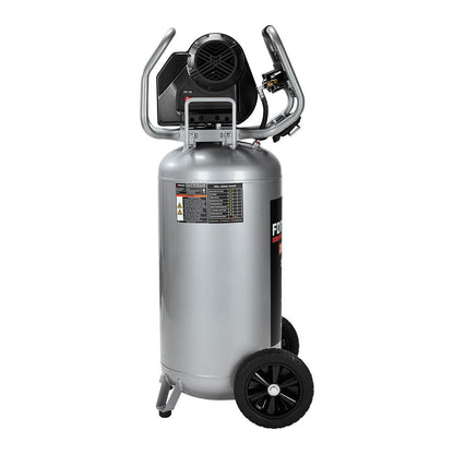 FORTRESS 27 Gallon, 200 PSI High Performance Oil-Free Vertical Shop/Auto Air Compressor