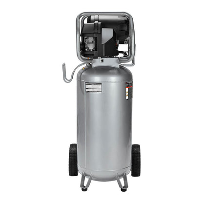 FORTRESS 27 Gallon, 200 PSI High Performance Oil-Free Vertical Shop/Auto Air Compressor