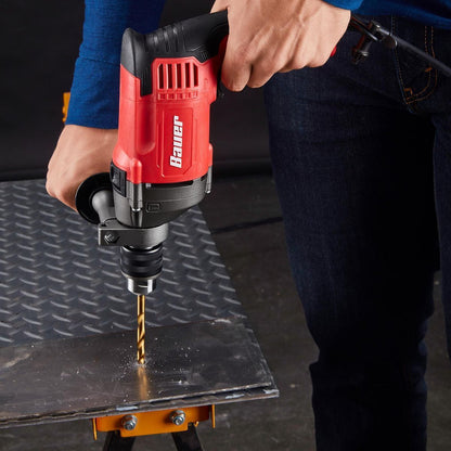 BAUER 7.5 Amp 1/2 in. Variable-Speed Hammer Drill